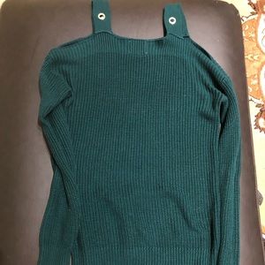 Hippie Rose open shoulder knitted sweater